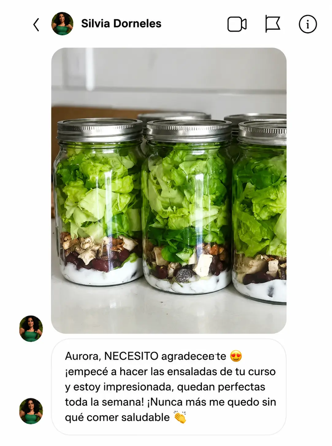 Testimonio de alumna