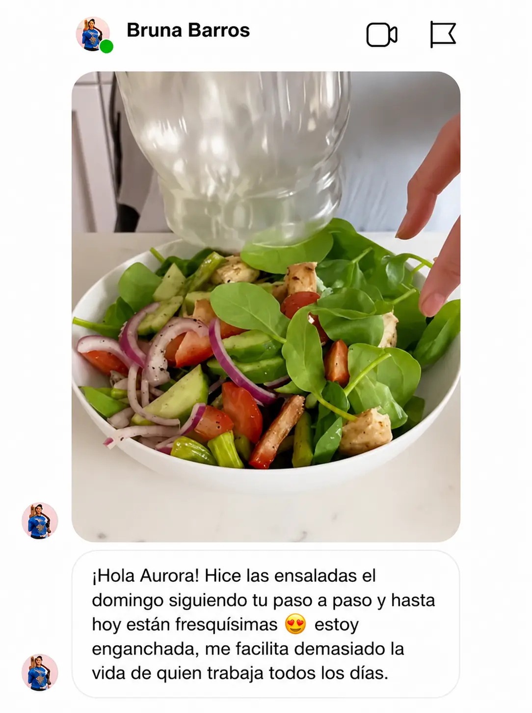 Testimonio de alumna