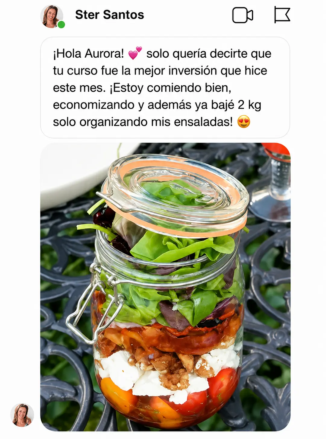 Testimonio de alumna