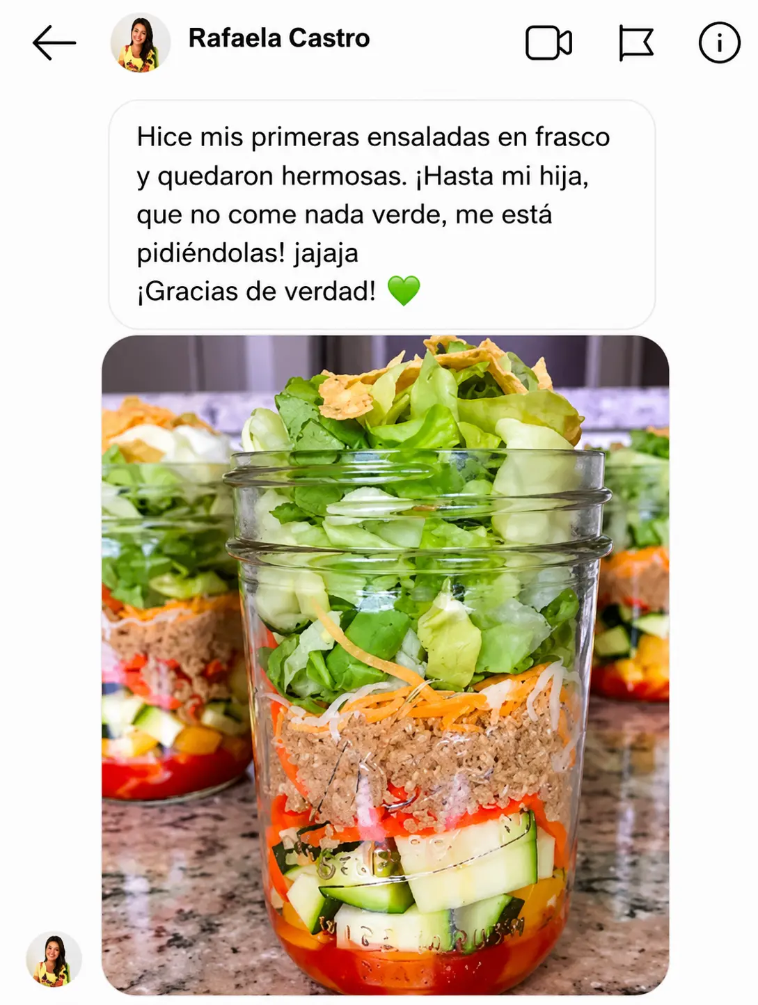 Testimonio de alumna